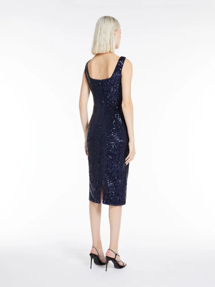 Sequined Tight Dress
