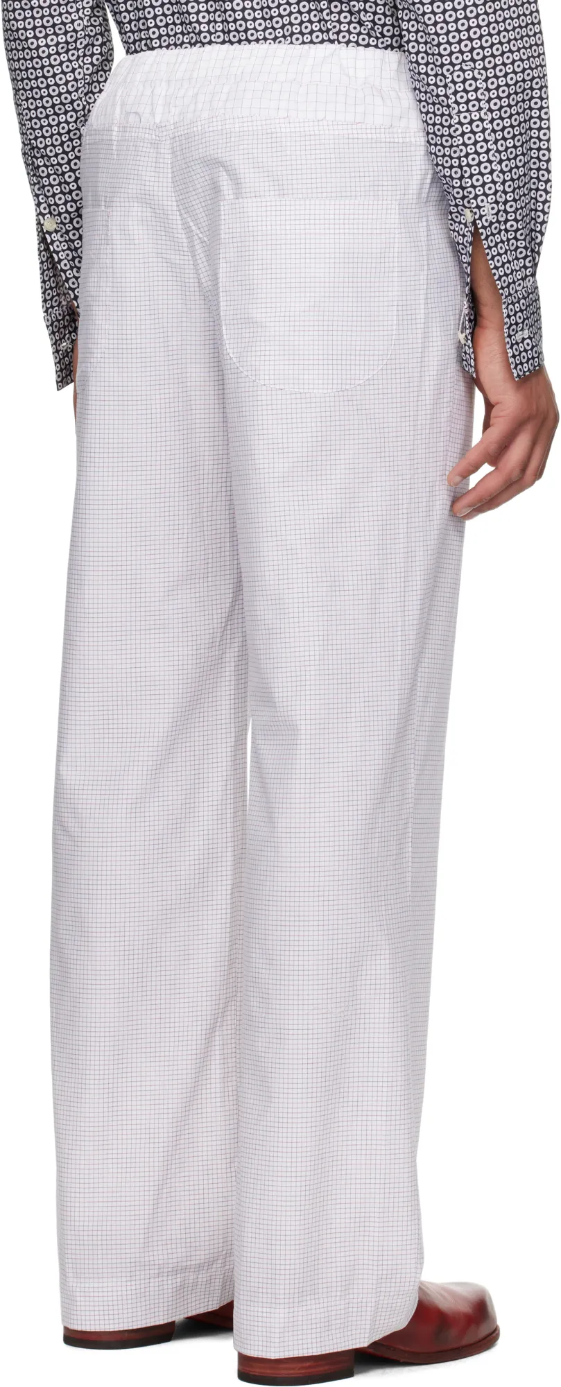 Patchwork Stretch Trousers