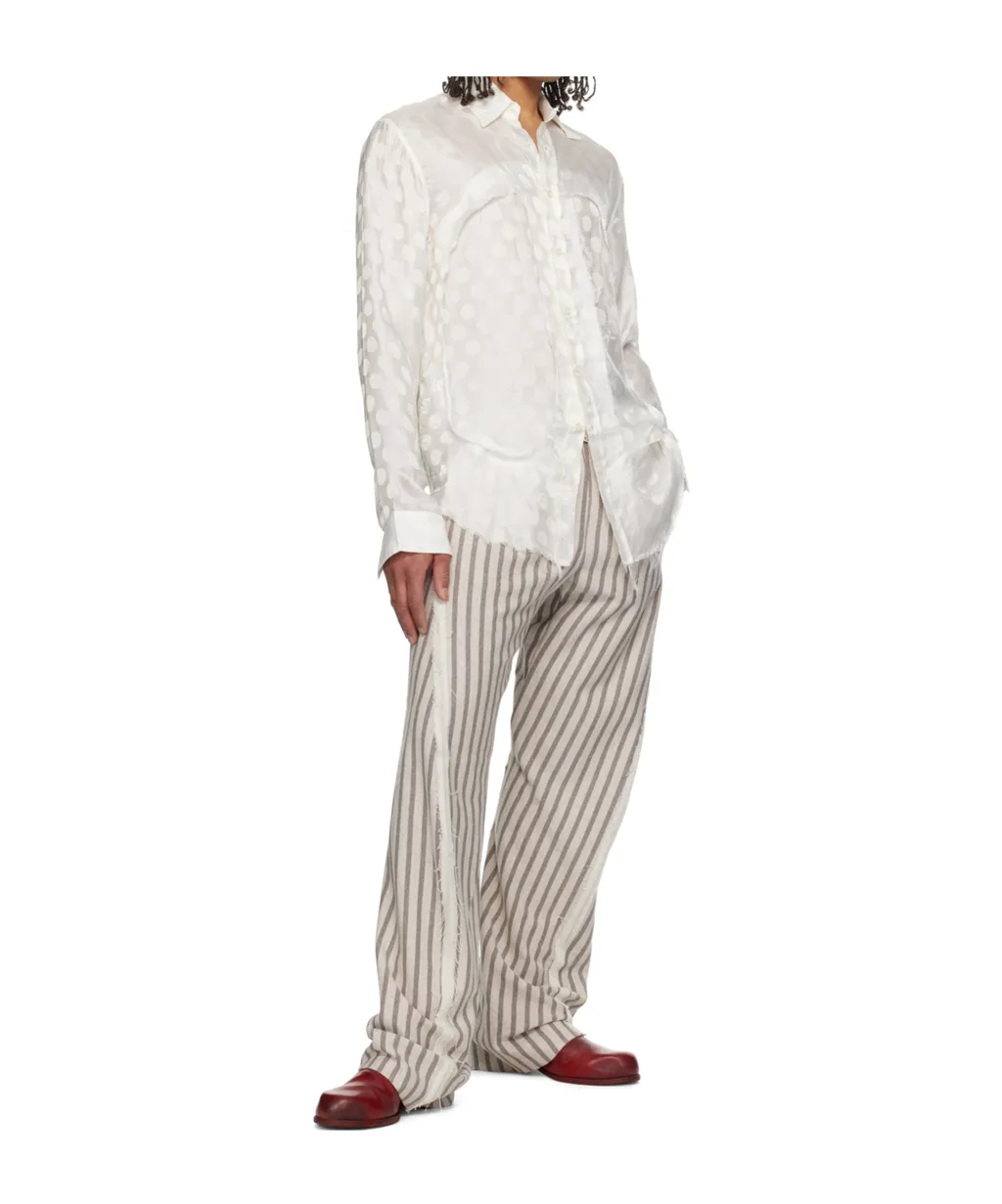 Stripe Twisted Sweatpants