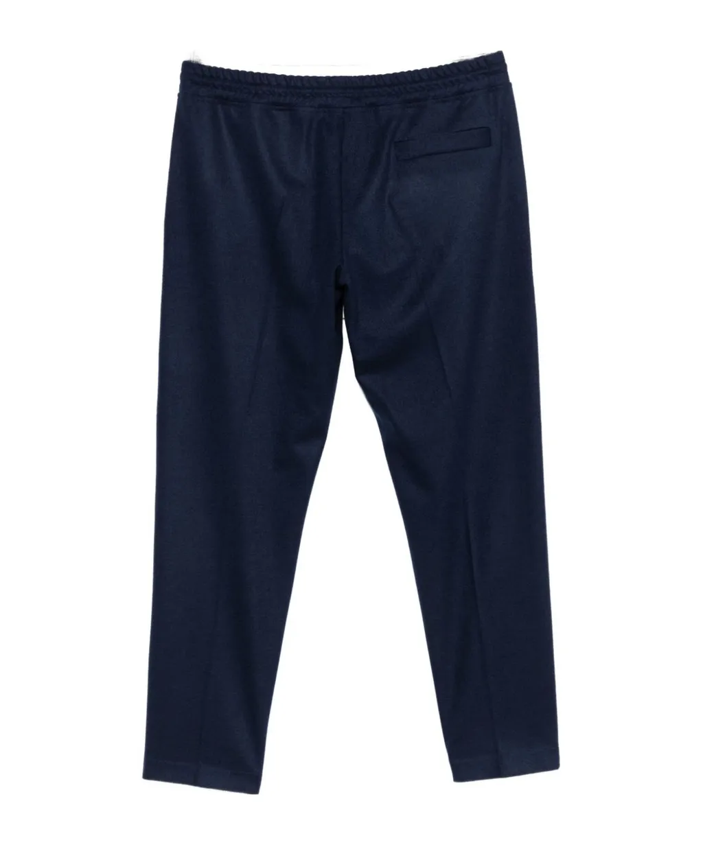 Elasticated-Waistband Trousers