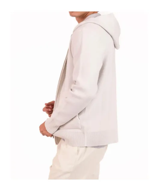 Hooded Full Zip Sweater