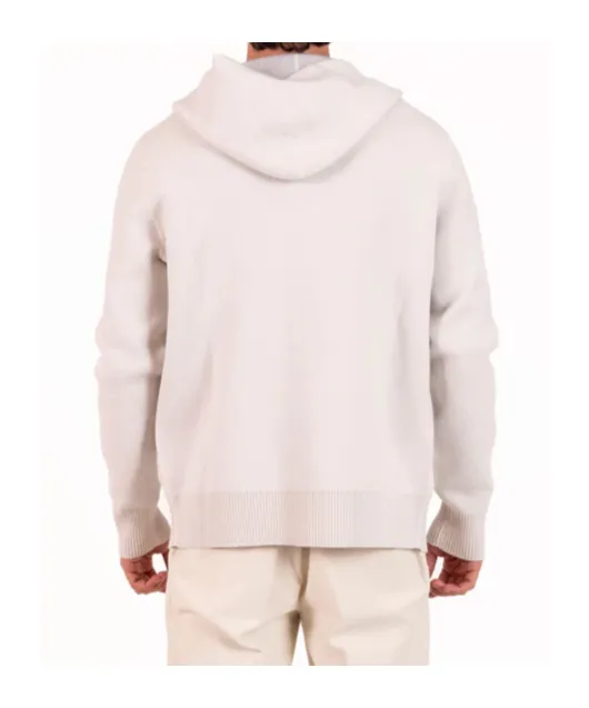 Hooded Full Zip Sweater