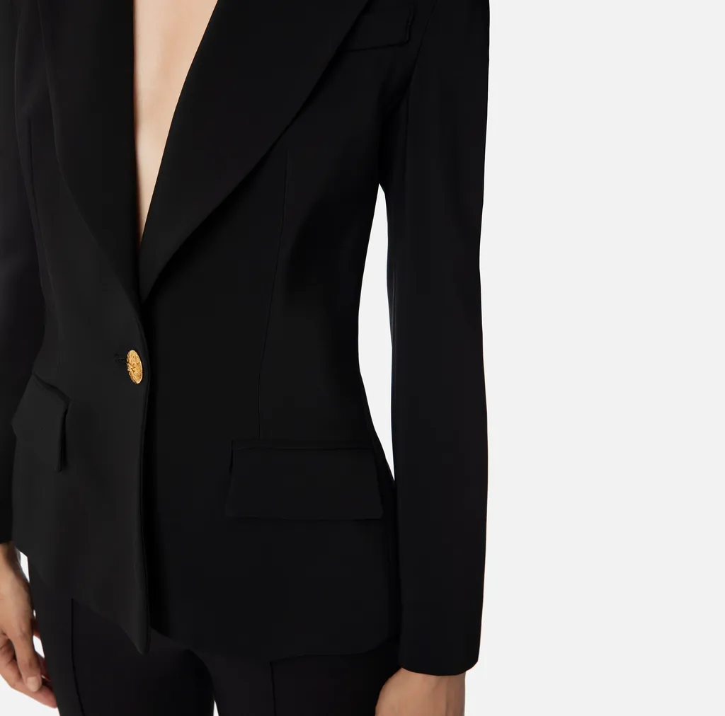 Long-Sleeved Suit Coat