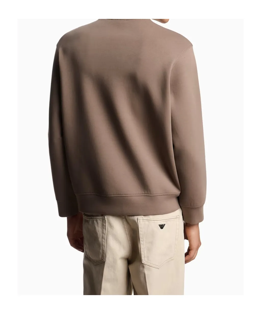 Patch-Pocket Cotton Sweater
