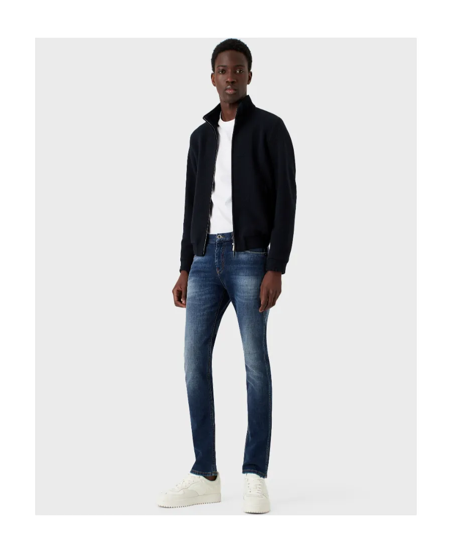 Mid-Rise Straight-Leg Jeans