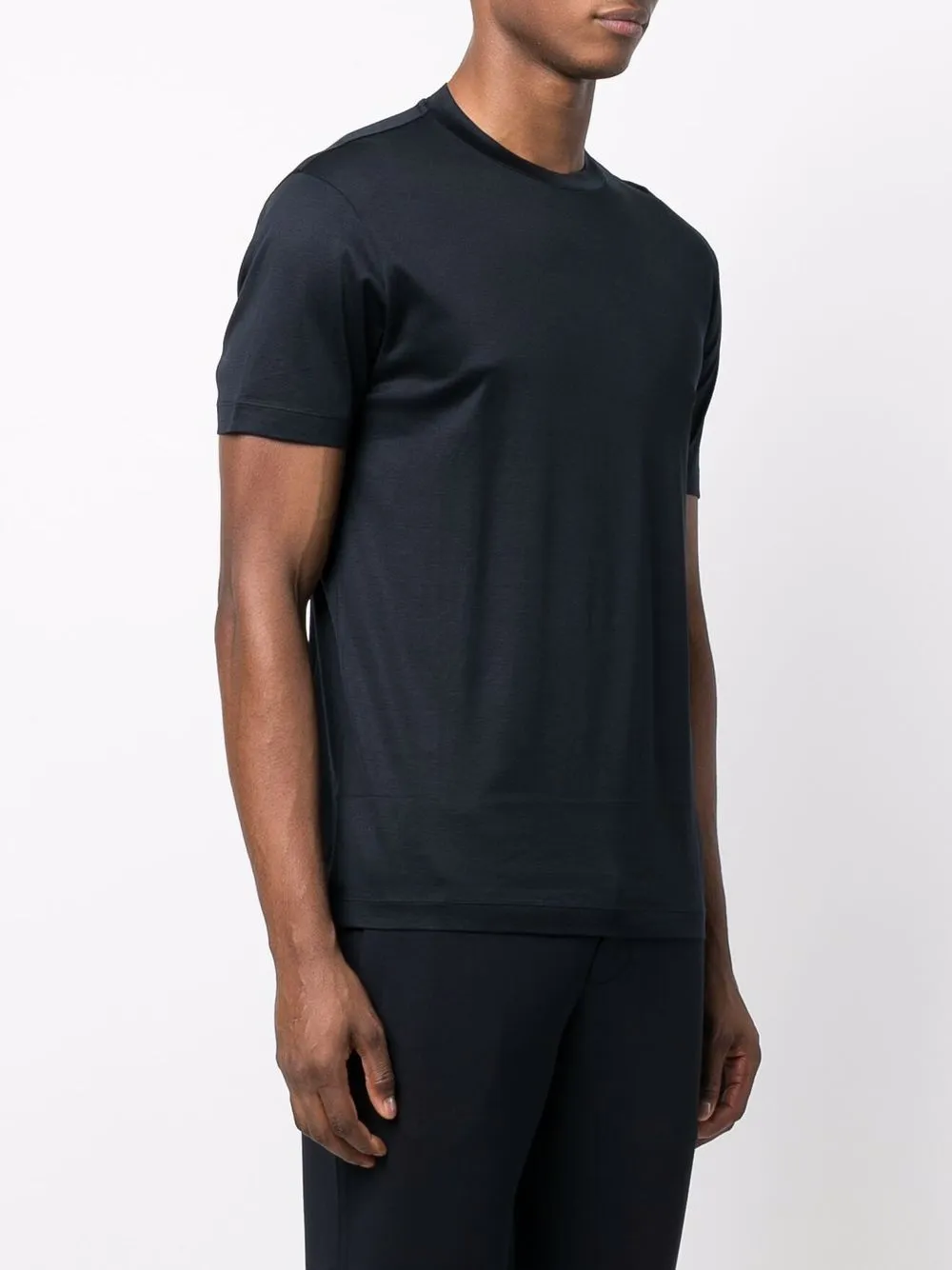 Logo Patch Crewneck T-Shirt