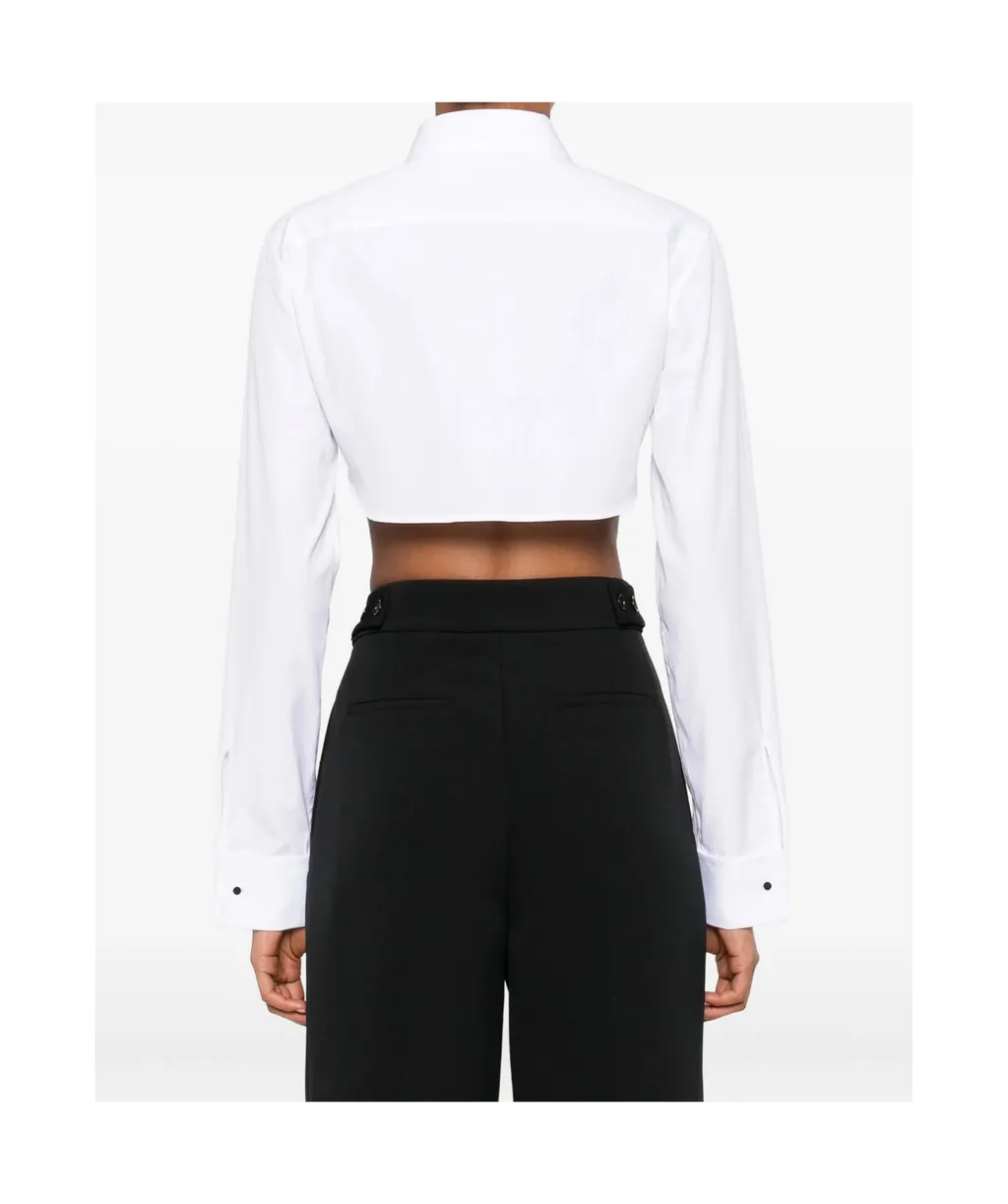 Long Sleeve Cropped Shirt