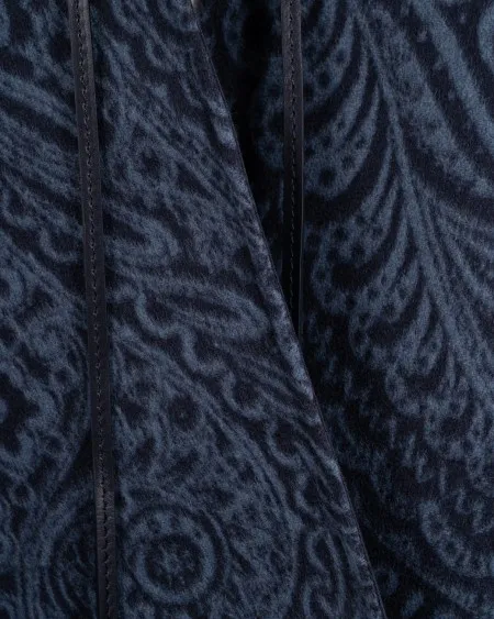Wool And Cashmere Jacquard Cape