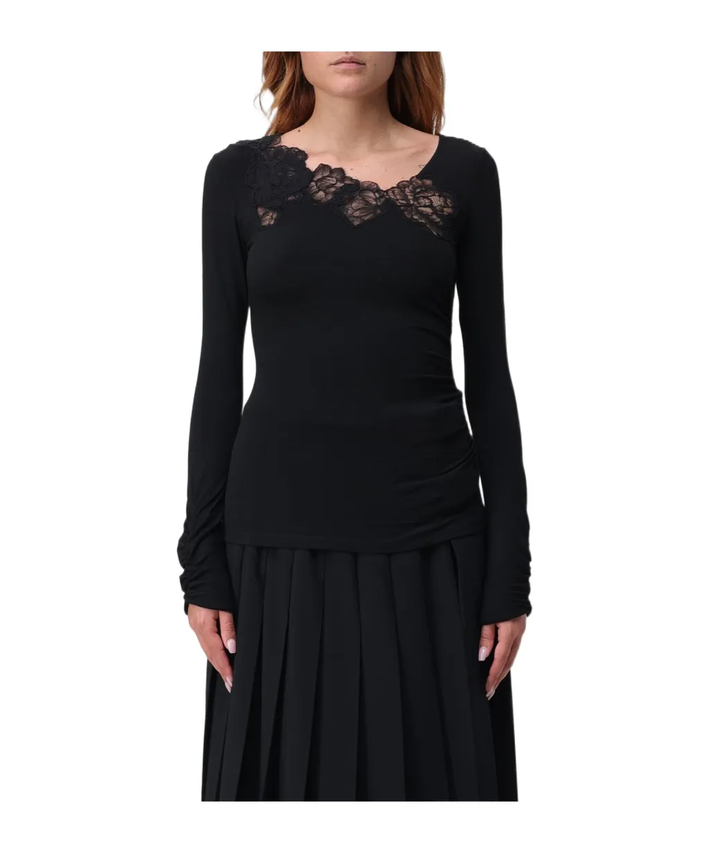 Laced Trim Top