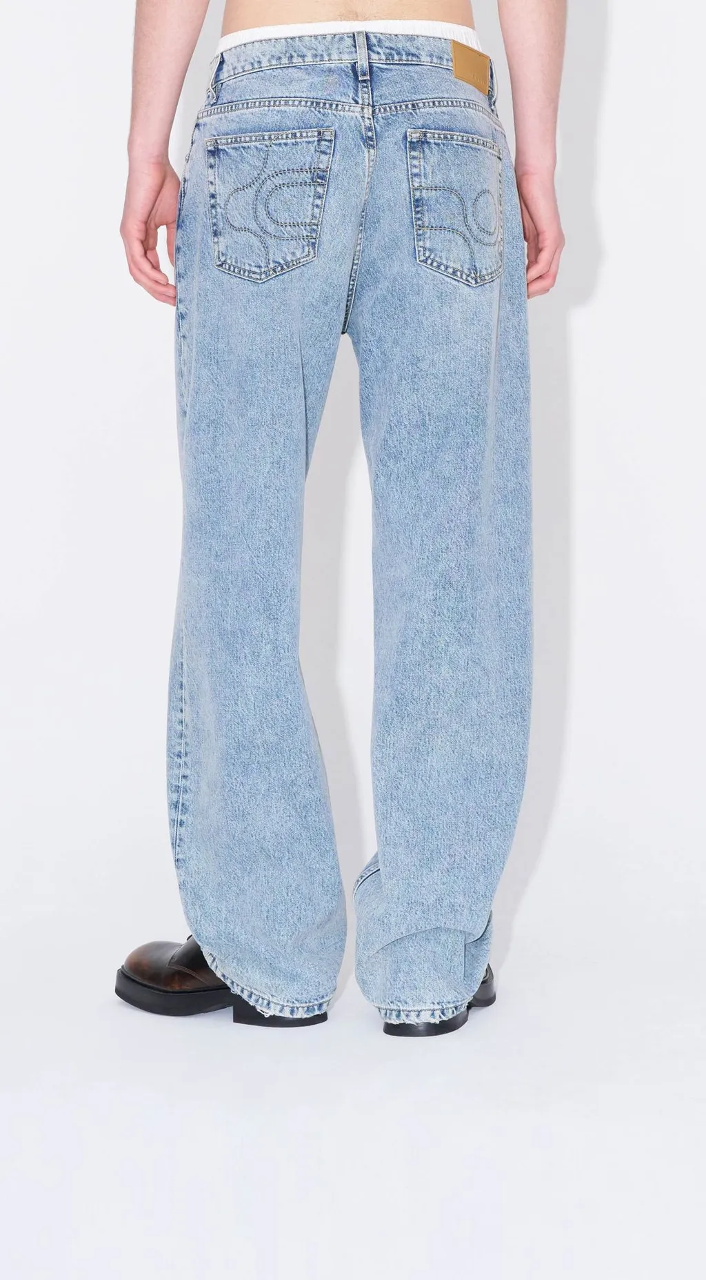 Benz Mid-Rise Jeans