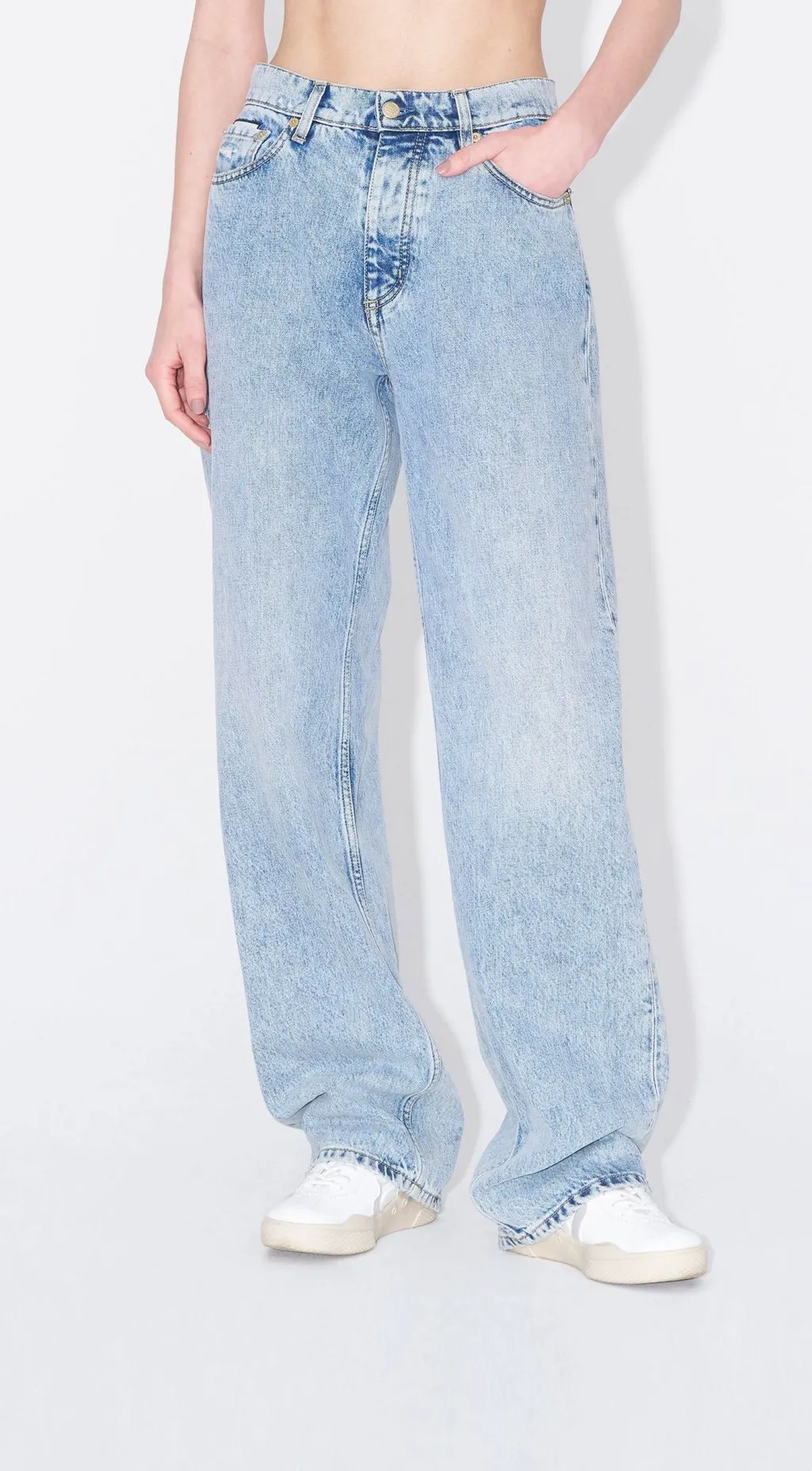 Benz Mid-Rise Jeans