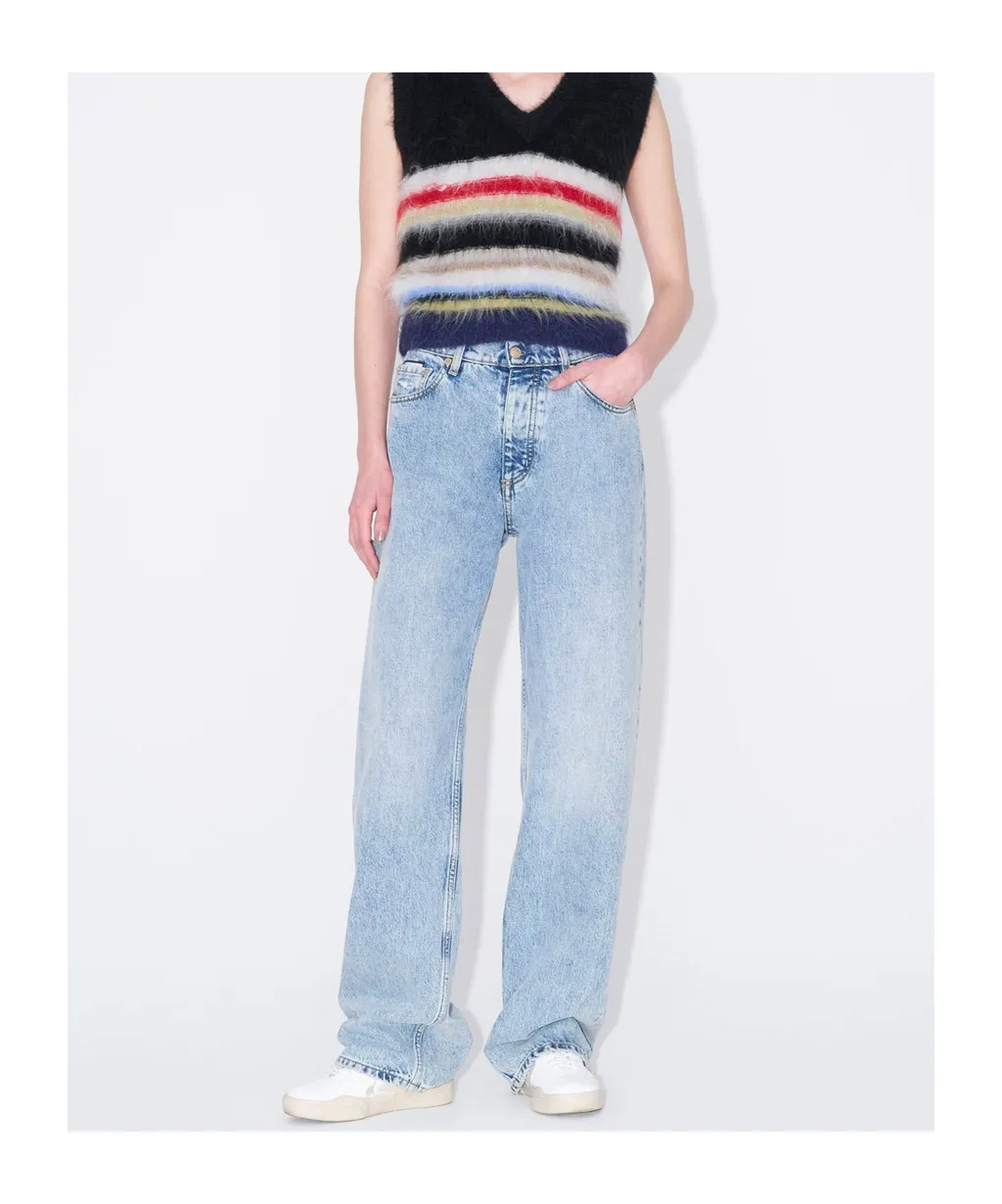 Benz Mid-Rise Jeans