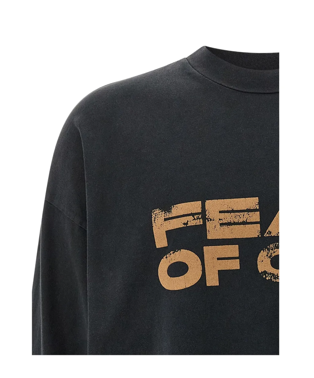 Logo Printed Crewneck Sweatshirt