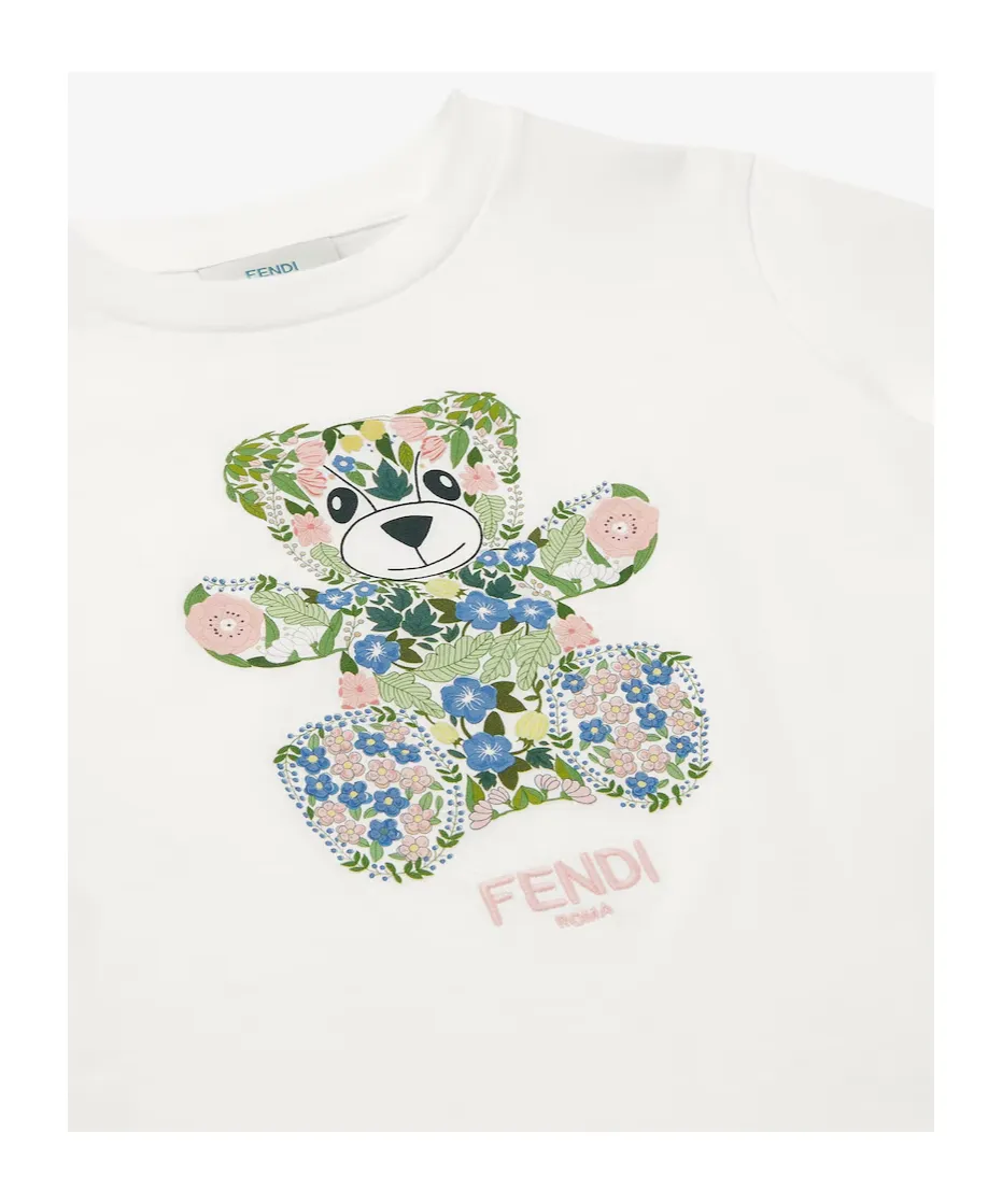 Junior T-Shirt With Multicolor Print