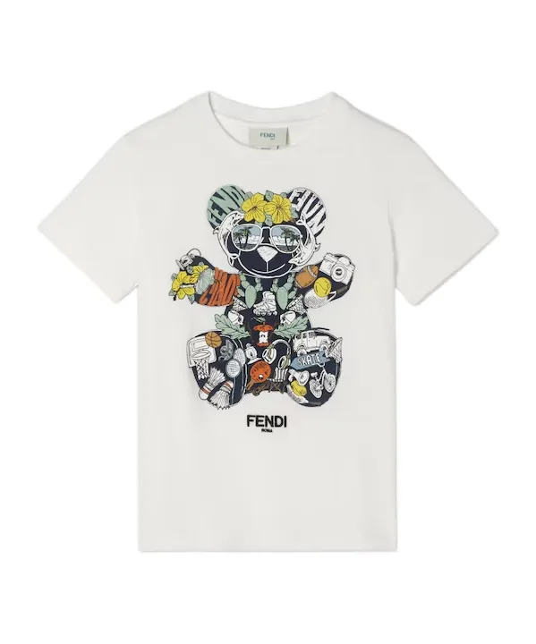 Junior T-Shirt With Multicolor Print