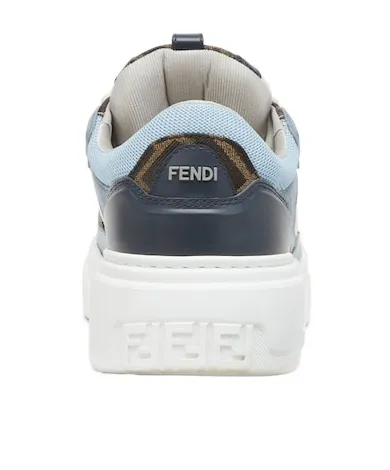 Fendi Force Lace-Up Sneakers
