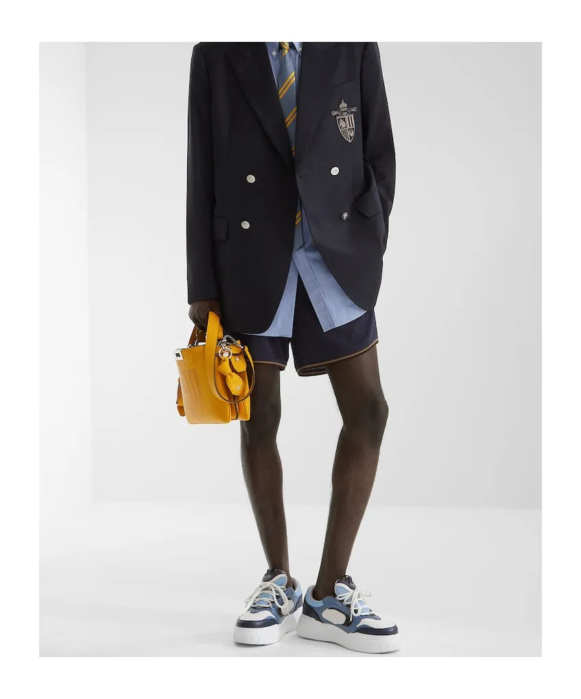 Fendi Force Lace-Up Sneakers