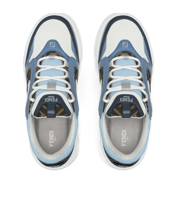 Fendi Force Lace-Up Sneakers