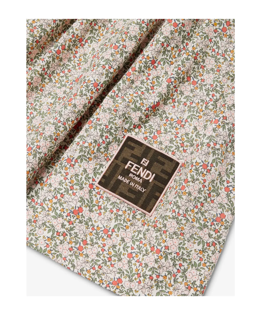Printed Muslin Junior Midi Skirt