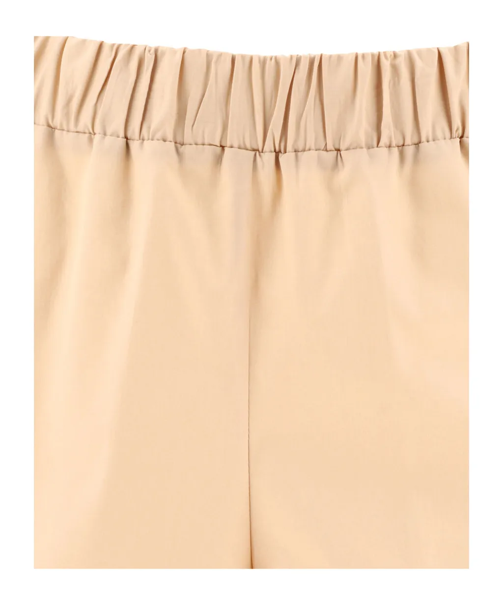 Logo Patch Wide-Leg Cargo Trousers
