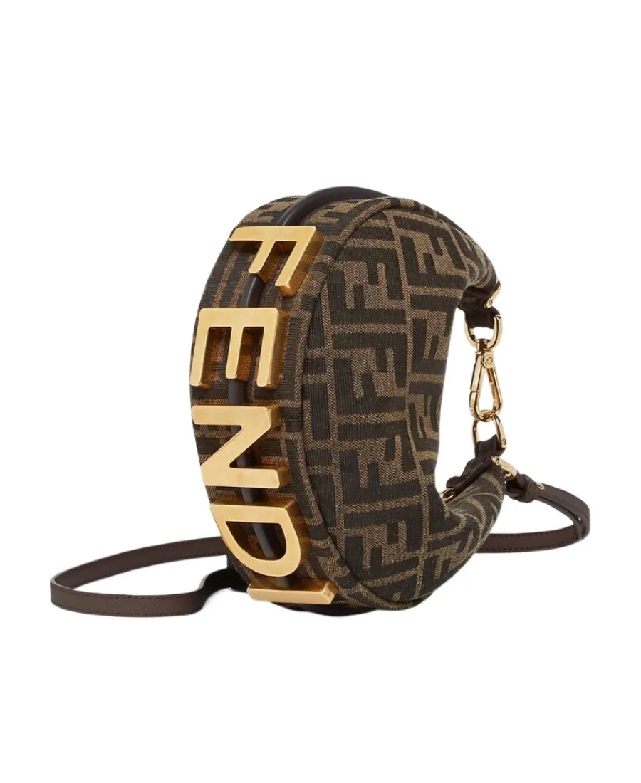 Ff Jacquard Fabric Mini Bag
