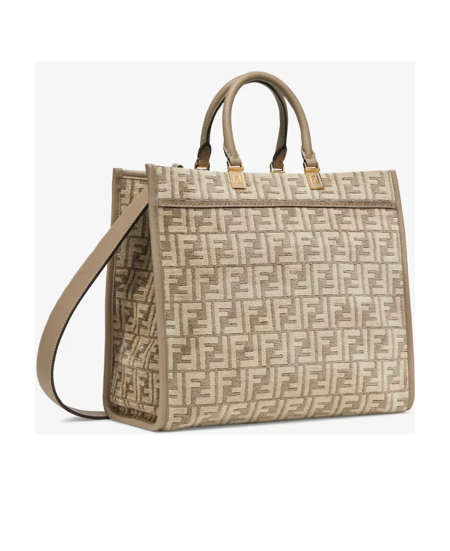 Sunshine Ff Motif Medium Tote Bag