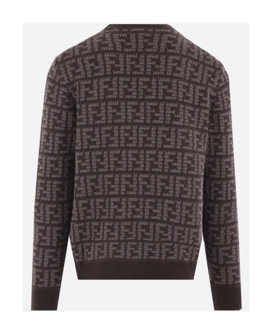 Monogrammed Intarsia Knit Sweater