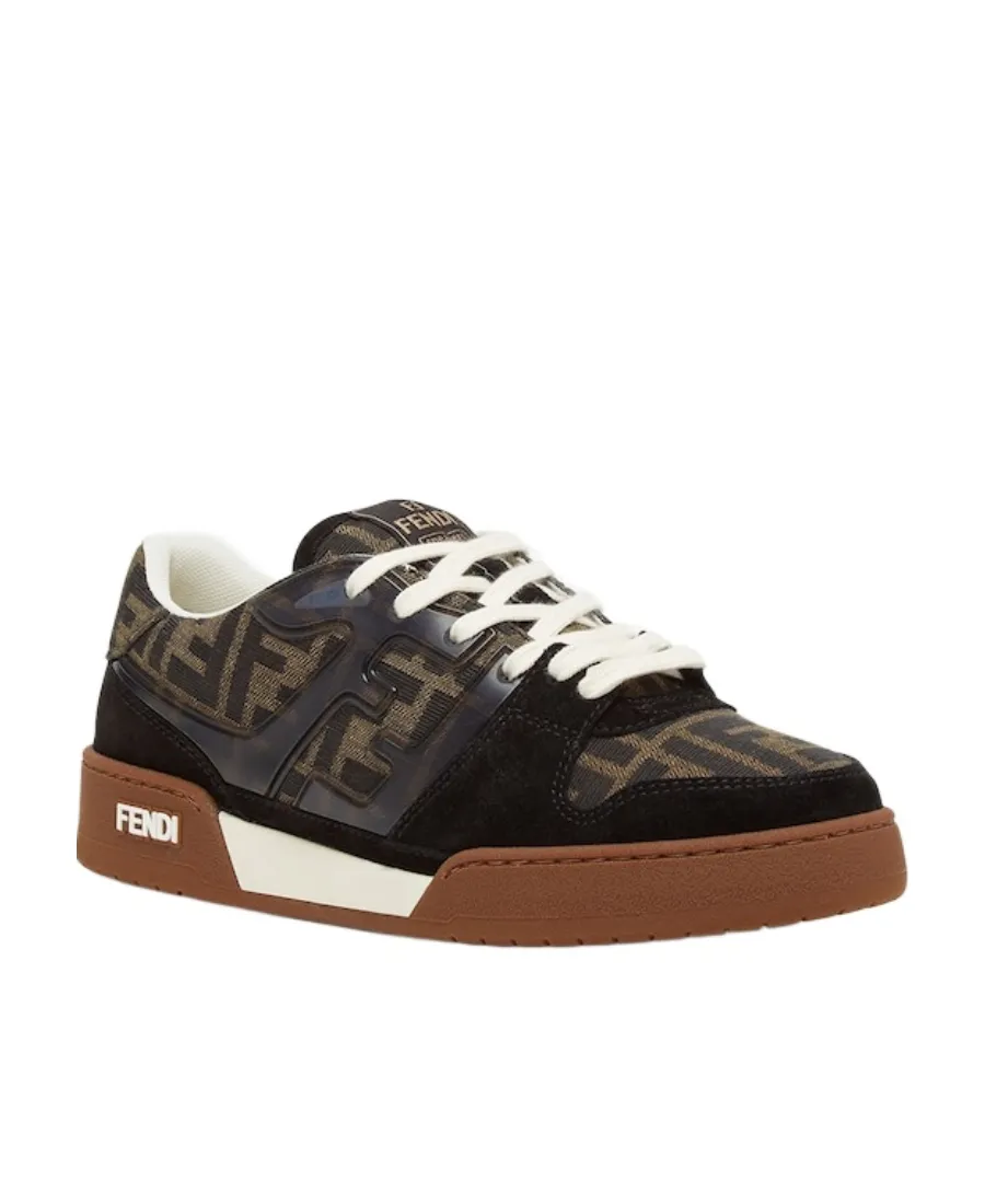 Match Ff Jacquard Low-Top Sneakers