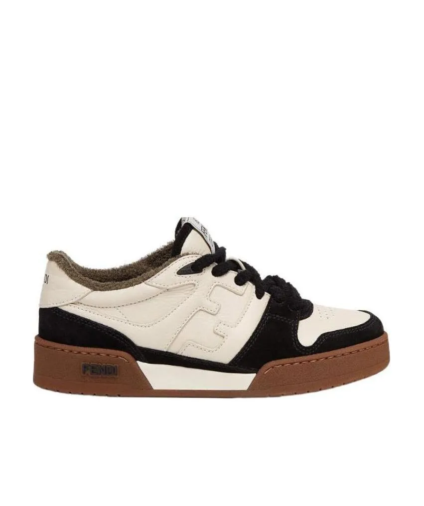 Match Suede Low-Cut Shoes