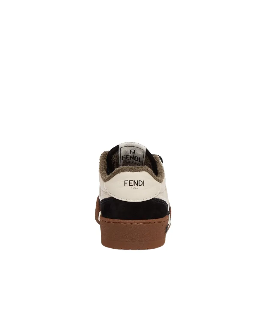 Match Suede Low-Cut Shoes