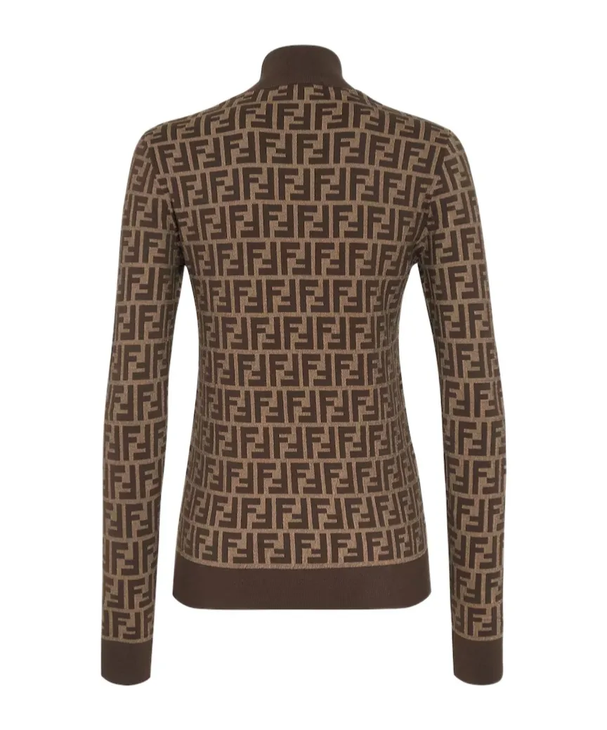 Monogrammed Intarsia Knit Sweater