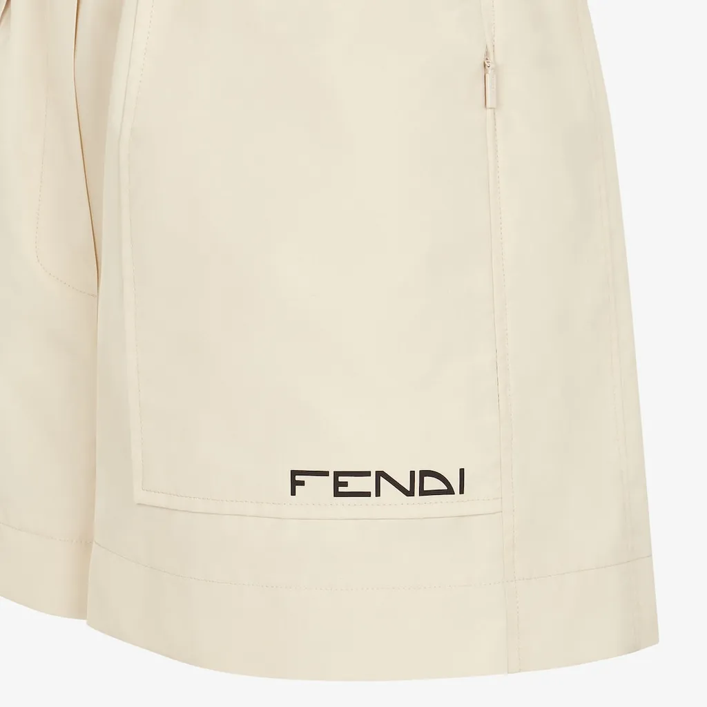 Logo Printed Elasticated Waist Shorts
