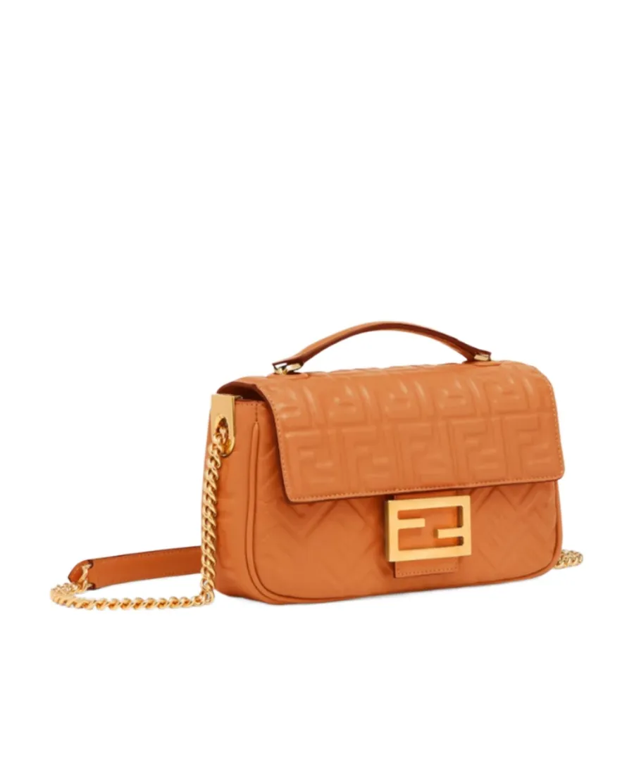 Baguette Chain Midi Shoulder Bag