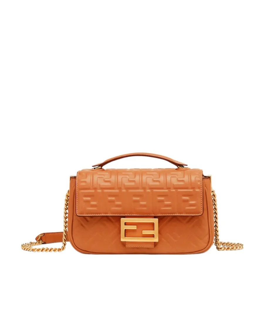 Baguette Chain Midi Shoulder Bag