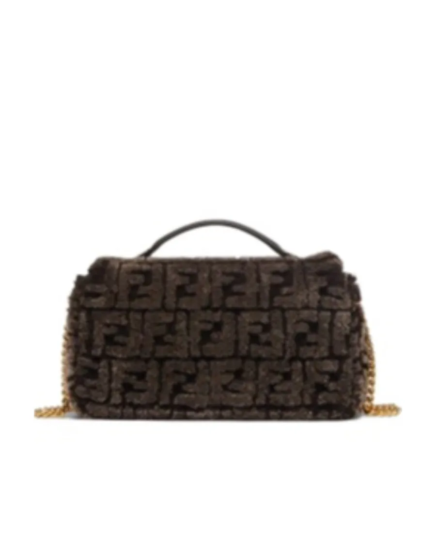 Baguette Chain Midi Shoulder Bag