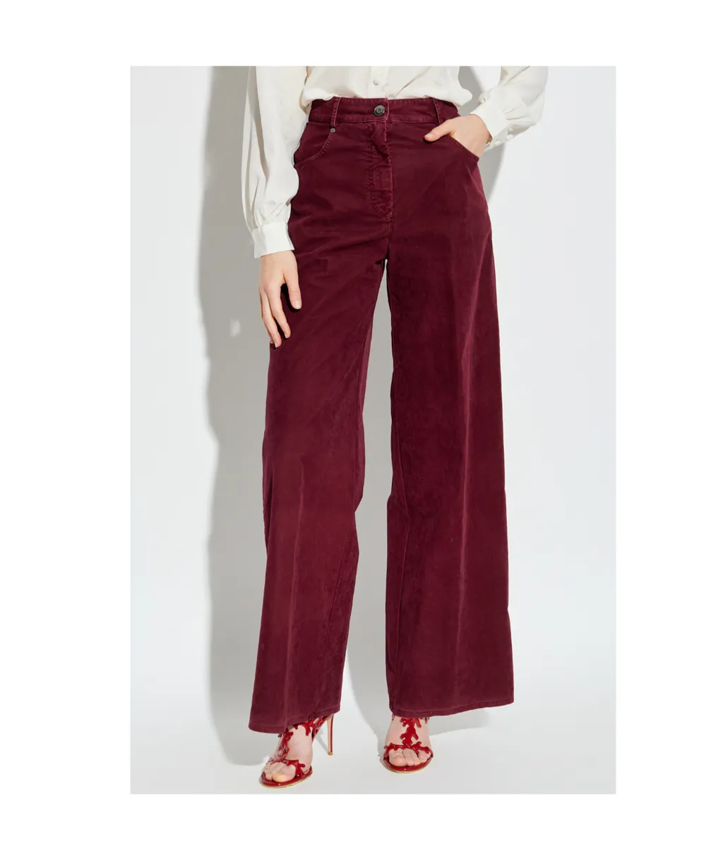 Casual Pants With Belt Loops