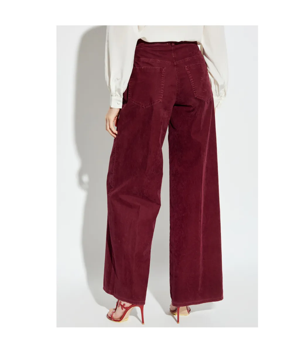 Casual Pants With Belt Loops