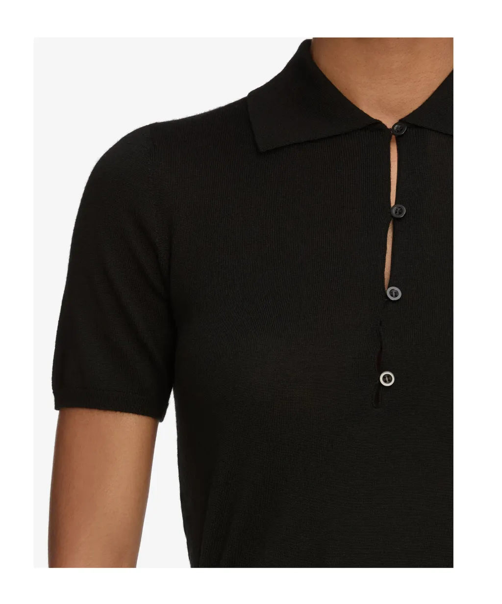 Short-Sleeved Polo Shirt