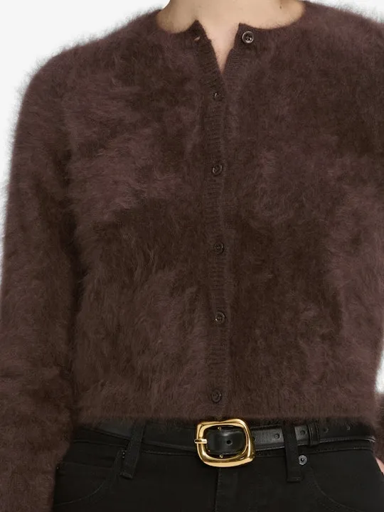 Button-Front Cardigan