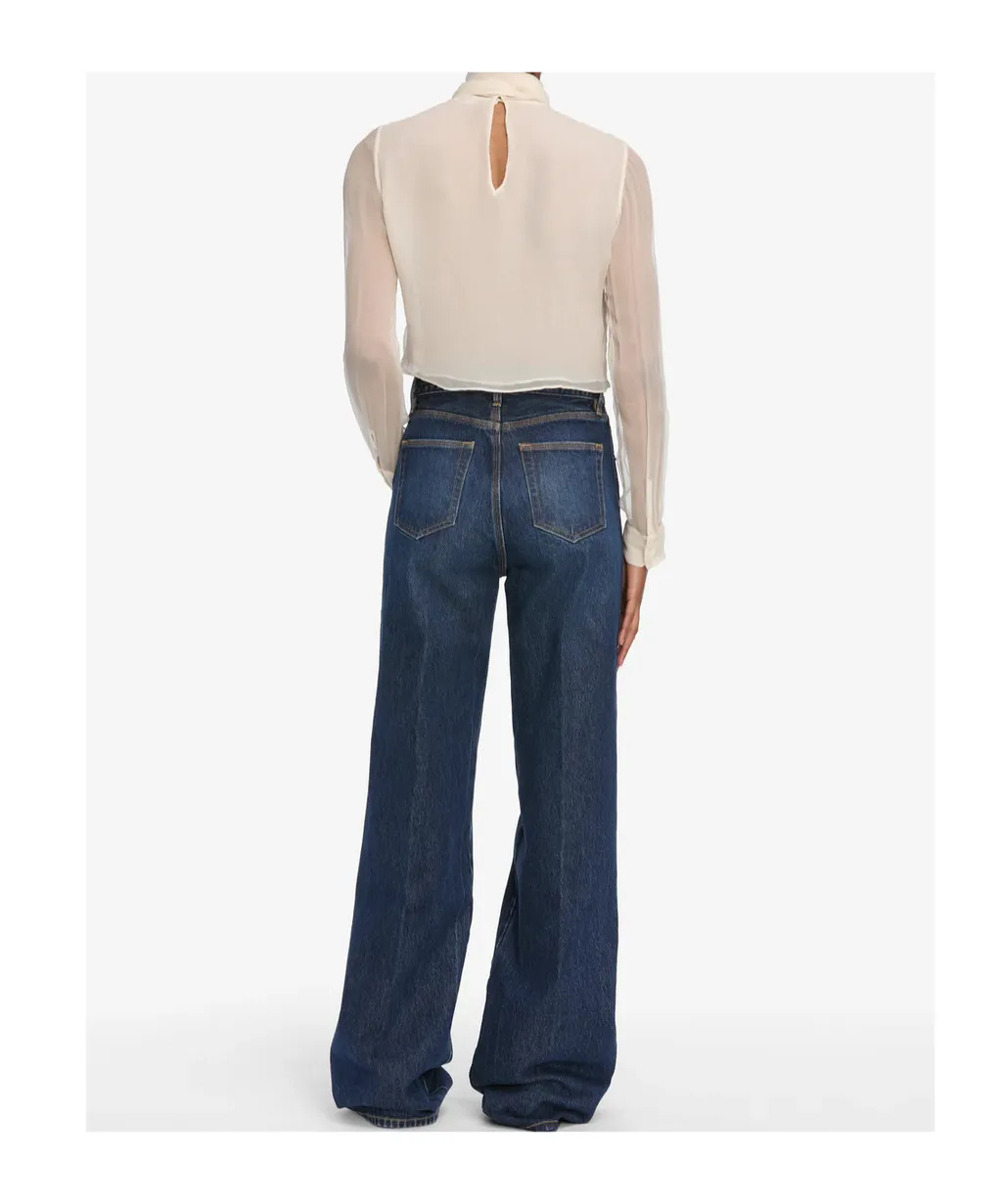 Scarf Collar Top