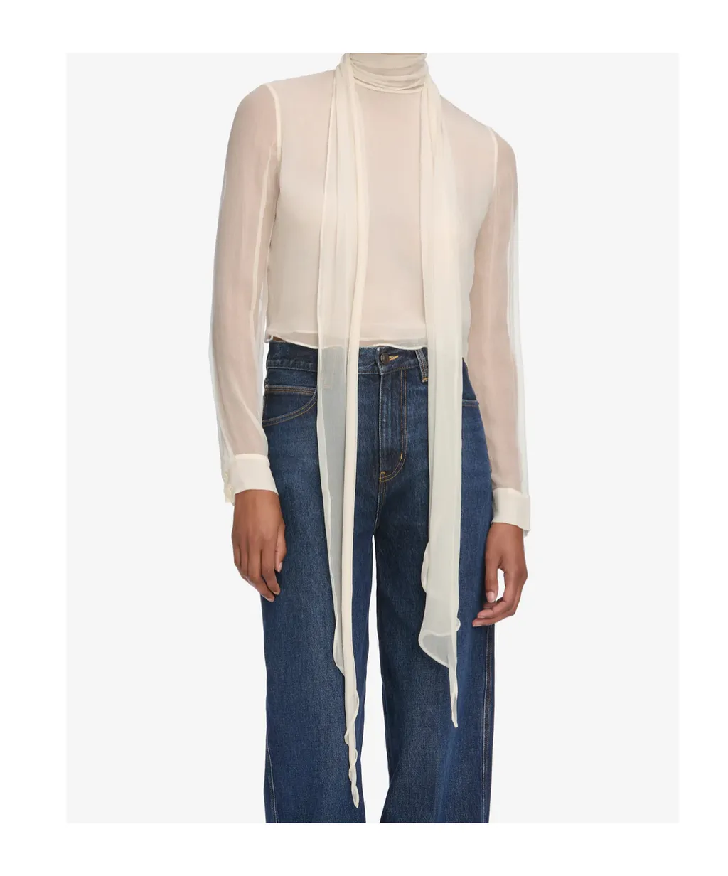 Scarf Collar Top