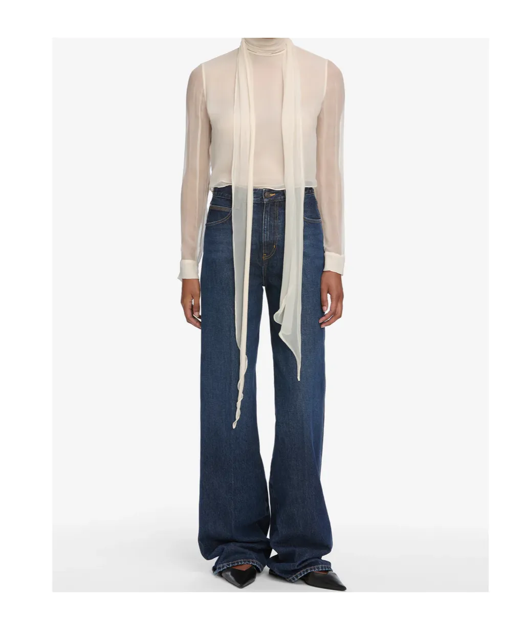 Scarf Collar Top