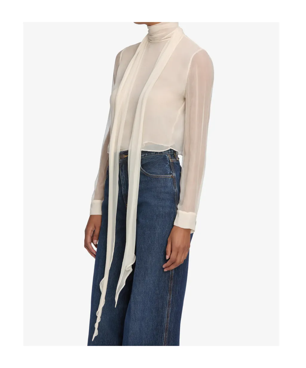 Scarf Collar Top