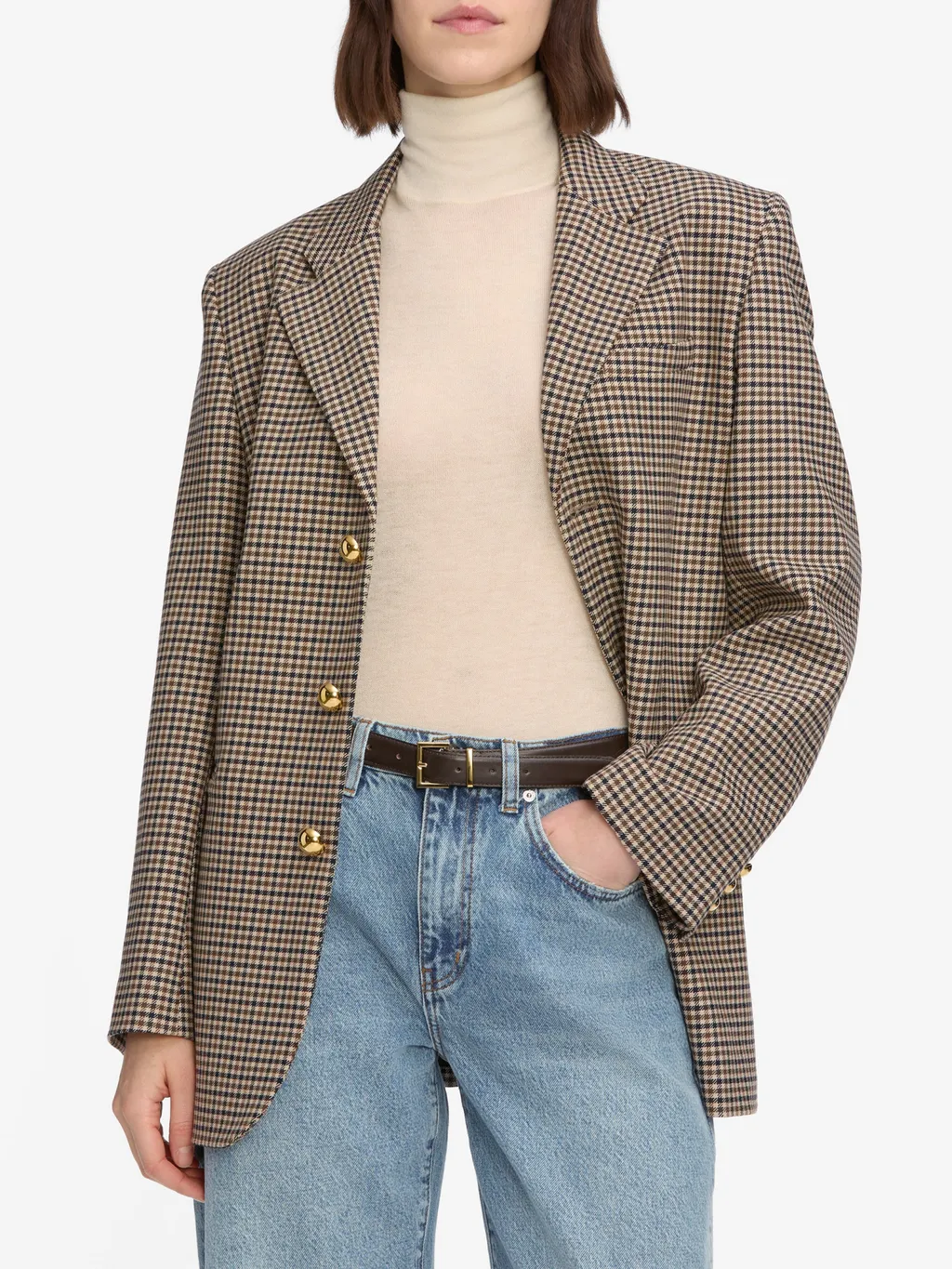 Houndstooth Blazer