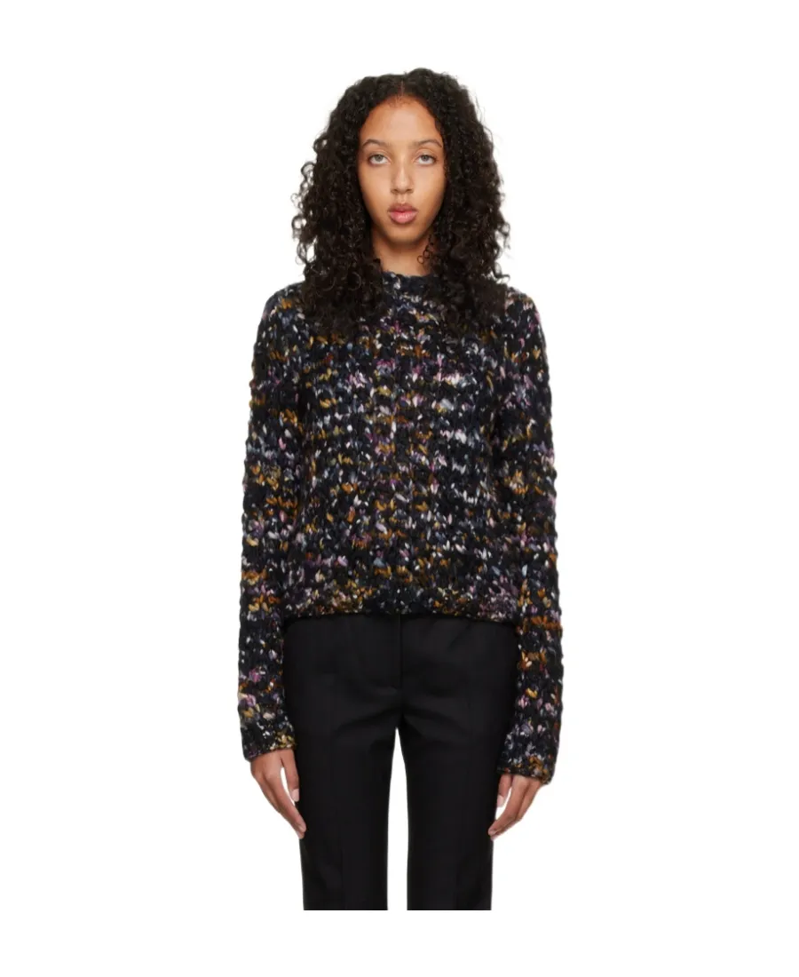 Round-Neck Long-Sleeved Sweater