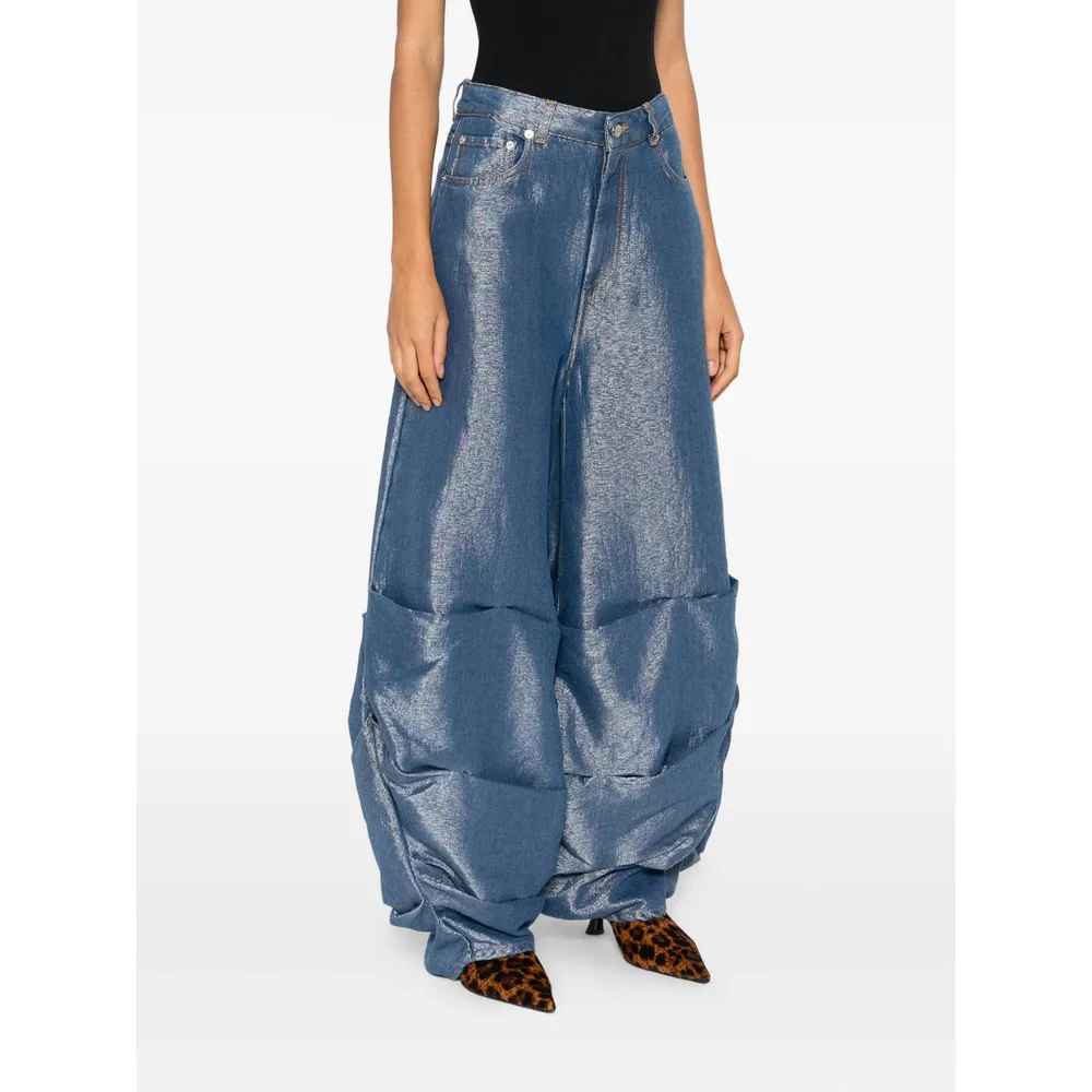 Ruched Pocket Jeans