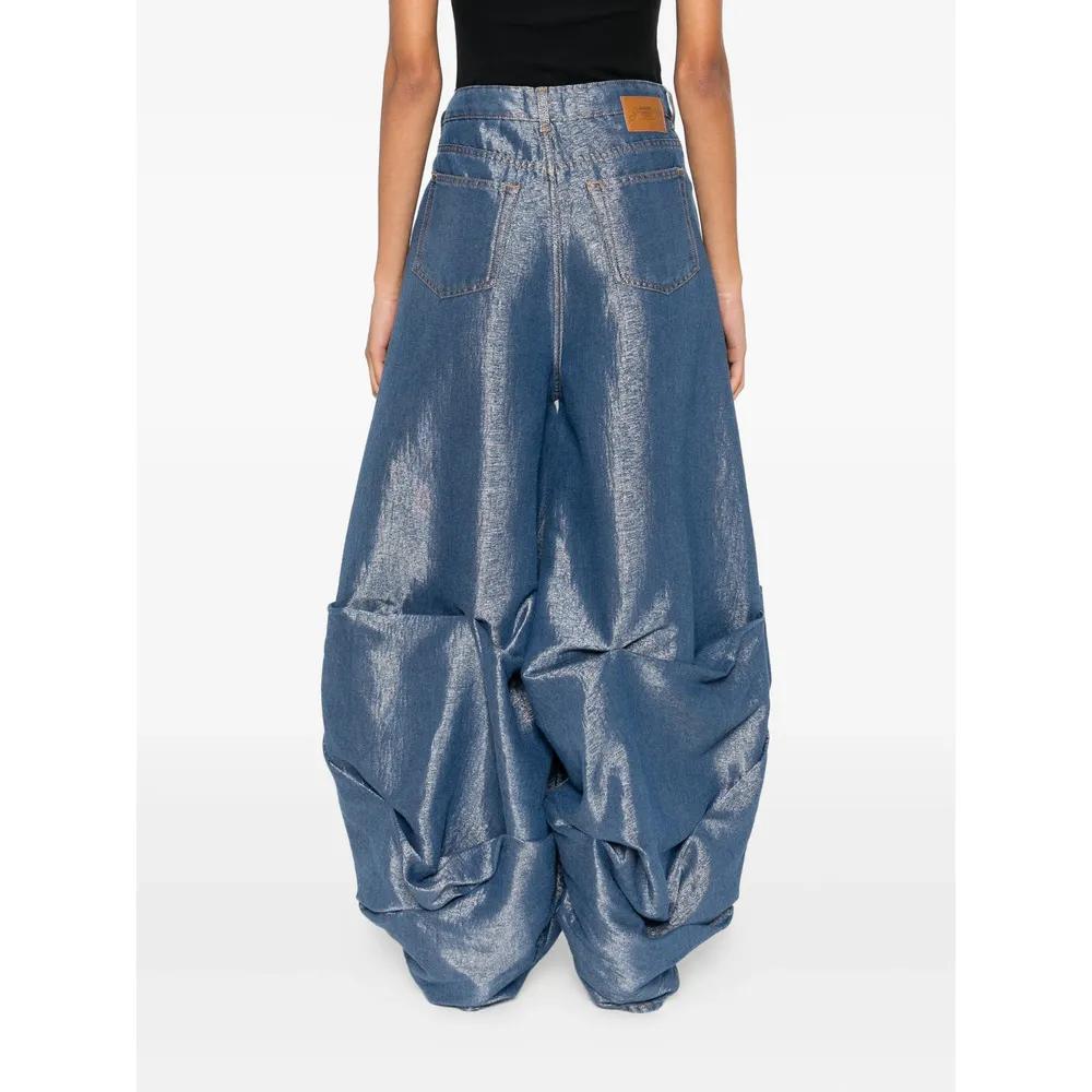 Ruched Pocket Jeans