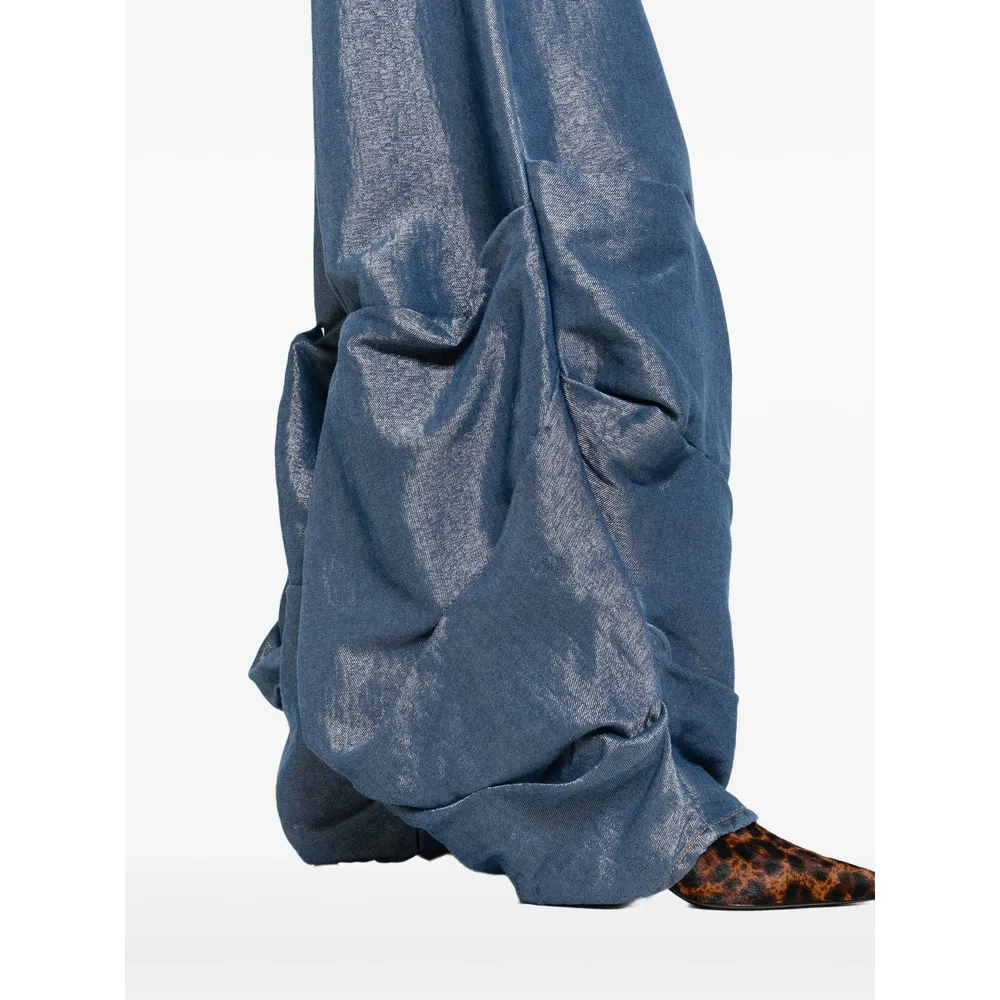 Ruched Pocket Jeans