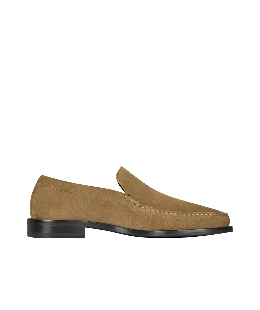 60S Slip-On Suede Loafers