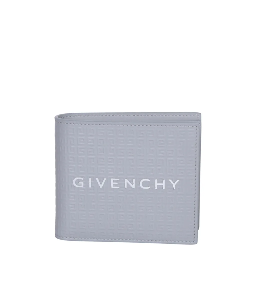 Logo Embossed Bi-Fold Wallet